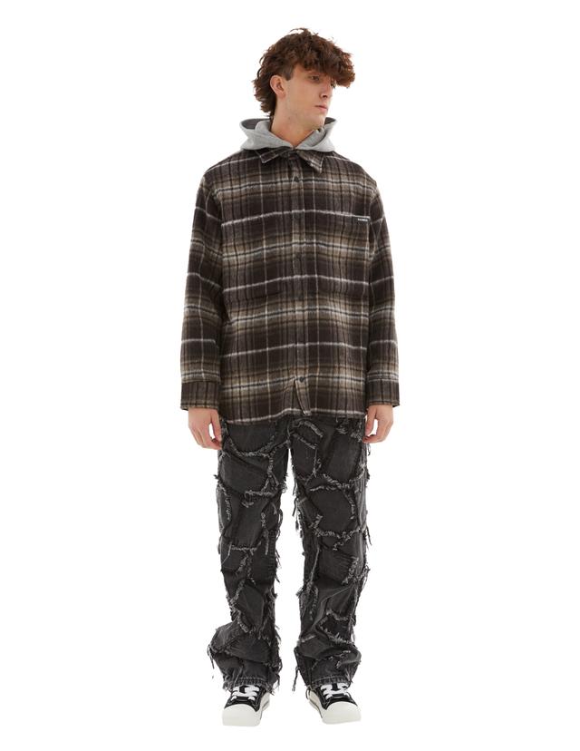 Nahmias Hooded Flannel Shirt