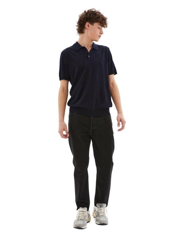 Golden Goose Deluxe Brand Men's Knitted Polo T-shirt