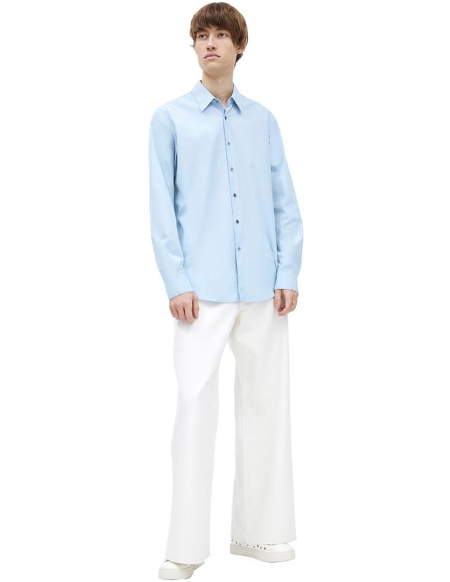 Dries Van Noten Blue cotton shirt