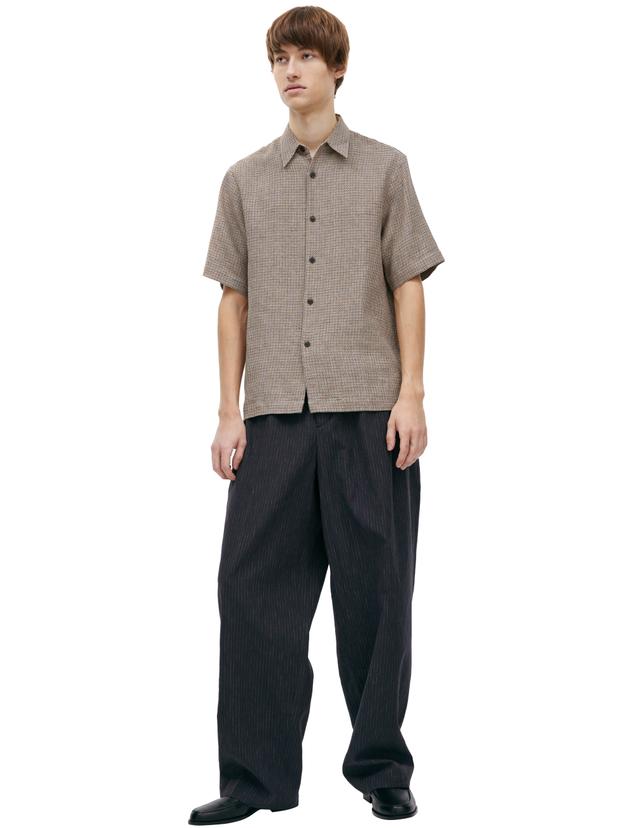 Dries Van Noten Monoprint linen shirt