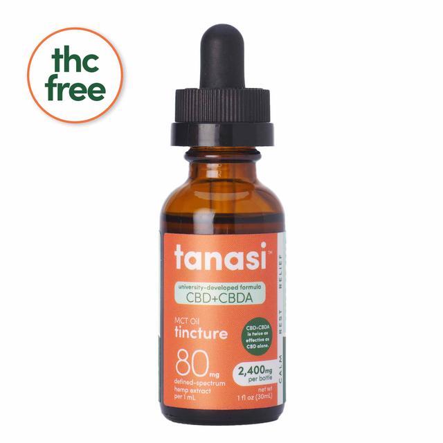 Original CBD+CBDA Tinctures - 2400mg (80mg/mL)