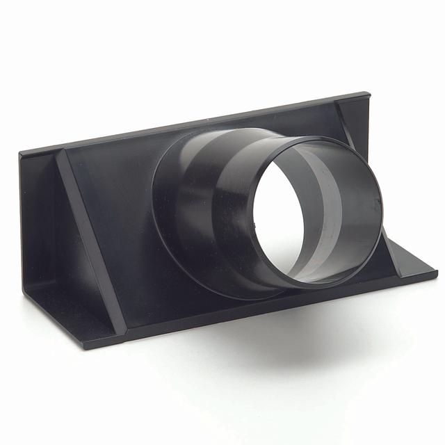 WoodRiver Dust Connection ABS Fence Adapter Fitting for Dust Extraction System - 2-1/2" Diameter
