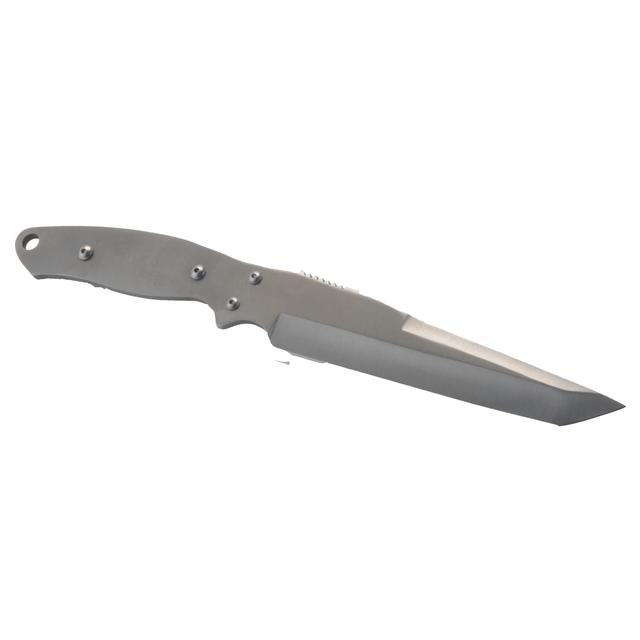 WoodRiver Fixed Blade Tanto Point Knife for Hunting and Fishing - 11-1/2" - Unfinished Kit