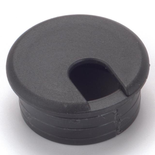 WoodRiver 1-3/4" Cable Management Plastic Grommet Black