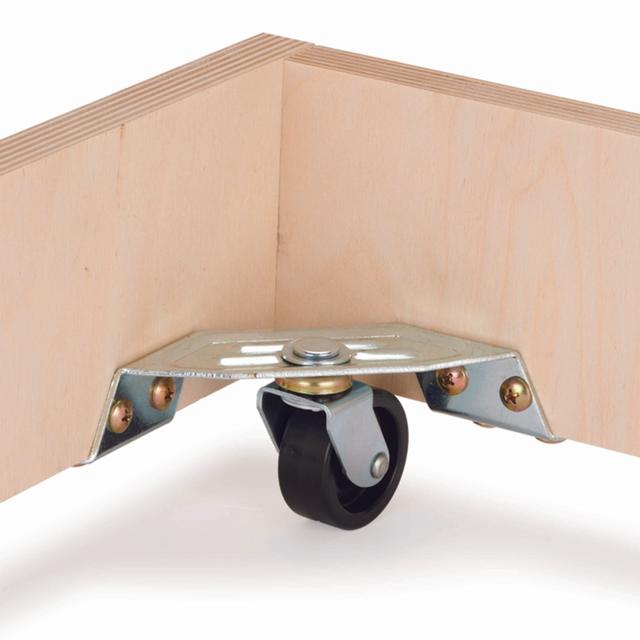 WoodRiver Corner Caster Set - 1-1/2" - 4 Pack