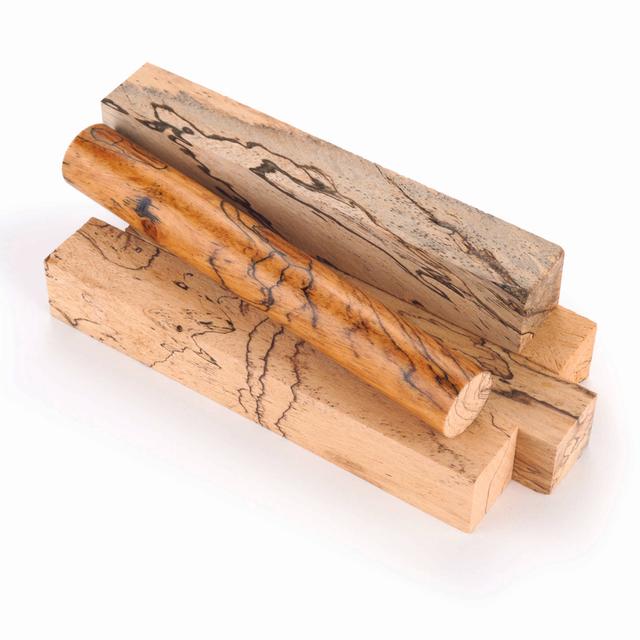 Woodcraft Woodshop Spalted Tamarind Pen Blanks - 3/4" x 3/4" x 5" - 5 Piece
