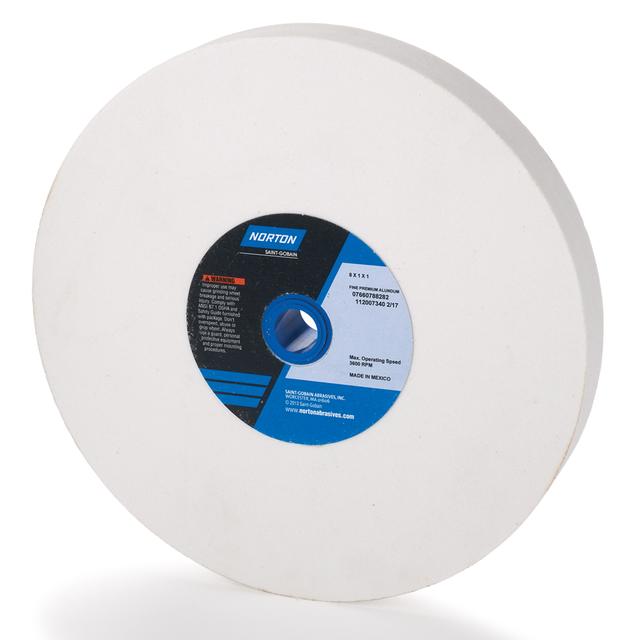 Norton Aluminum Oxide Grinding Wheel - 8" x 1"x 1" -  100 Grit