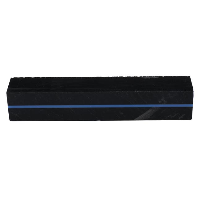 WoodRiver Acrylic Pen Blank - 3/4" x 3/4" x 5" - Thin Blue Line