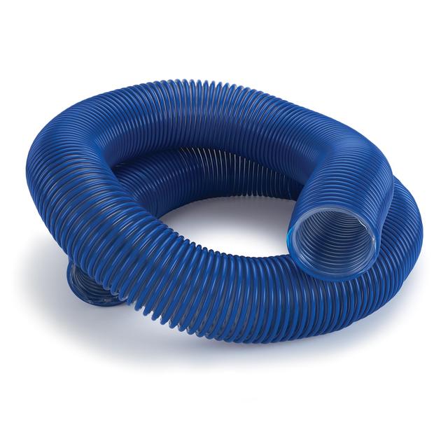 Flexaust Flex-Tube Anti-Static Dust Collection Hose - 2.5" x 10' - Clear