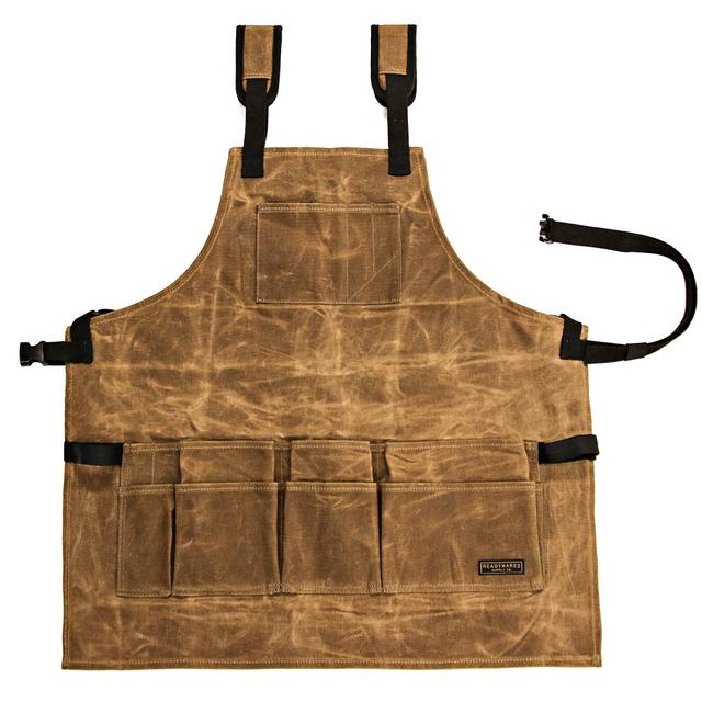 Readywares 12-Pocket Tool Apron - 16 oz Waxed Canvas - 26-1/2" Length