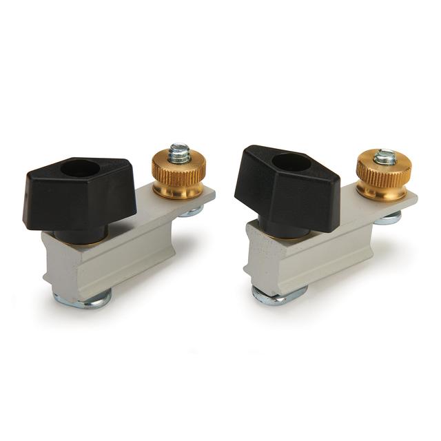 WoodRiver T-Track Fence Guides - 2 Pack