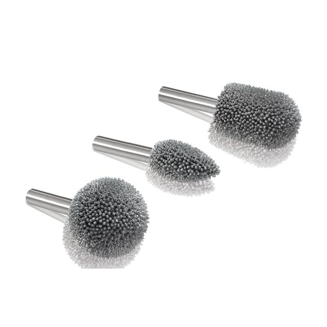 Kutzall Original Rotary Burr Kit - 1/4" Shaft - Coarse - 3 Piece