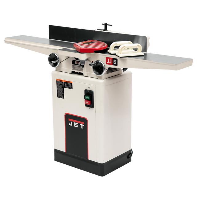 Jet 6" Deluxe Jointer - 1 HP 1 Ph 115/230V - Quick-Set Knives - JJ-6CSDX