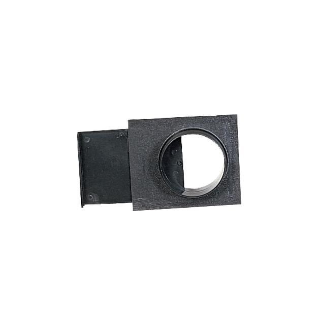 WoodRiver Dust Connection ABS Basic Blast Gate Fitting for Dust Collection System - 4"