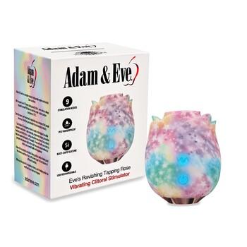 Eve's Ravishing Rose Tapping Clitoral Stimulator - by Adam & Eve