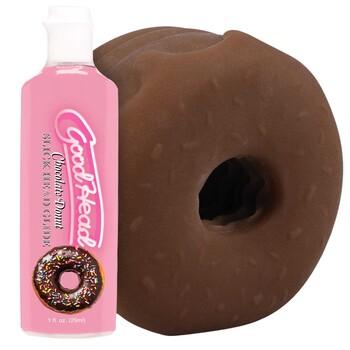GoodHead Chocolate Donut Stroker Set