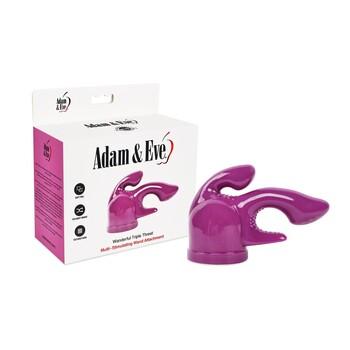 Adam & Eve Wanderful Triple Threat Wand Attachment