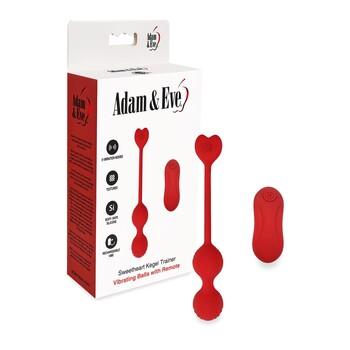 Adam & Eve Sweetheart Kegel Trainer with Remote