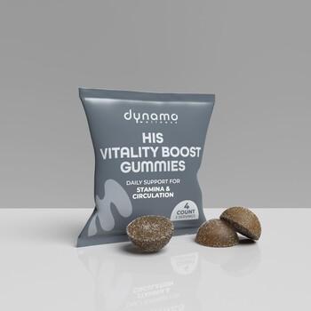 Dynamo Wellness His Vitality Boost Gummies 4 Count