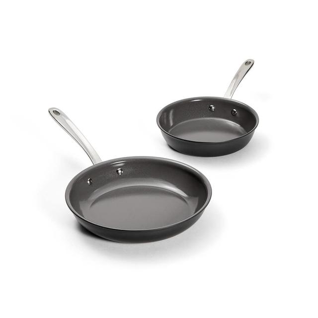 NS Pro® Ceramic Nonstick Fry Pan Set 8 & 10 inch