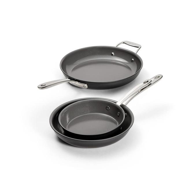 NS Pro® Ceramic Nonstick Fry Pan Set 8 10 & 12 inch