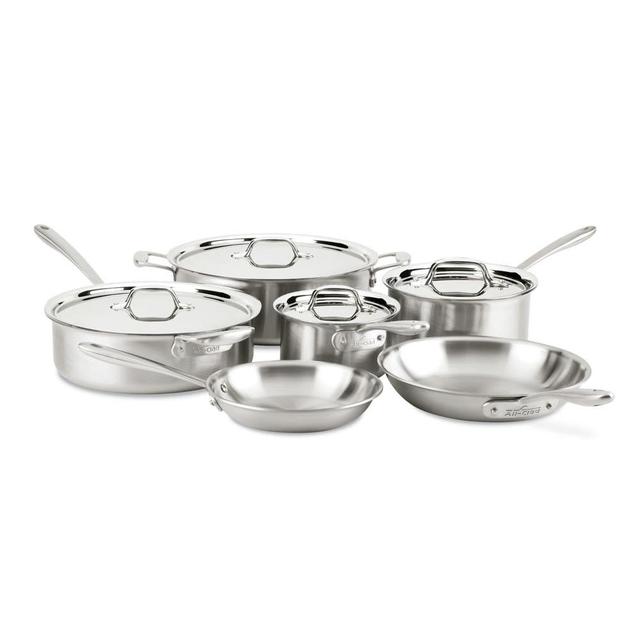 All-Clad Collective 10-Piece Mixed Metals Cookware Collection