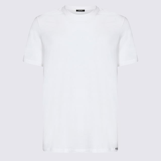 Tom Ford T-Shirts And Polos White Co Md Ea - Men