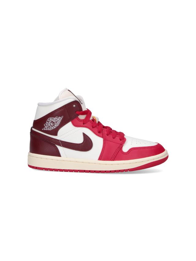 Nike Sneakers Red Pelle Di Vitello - Women