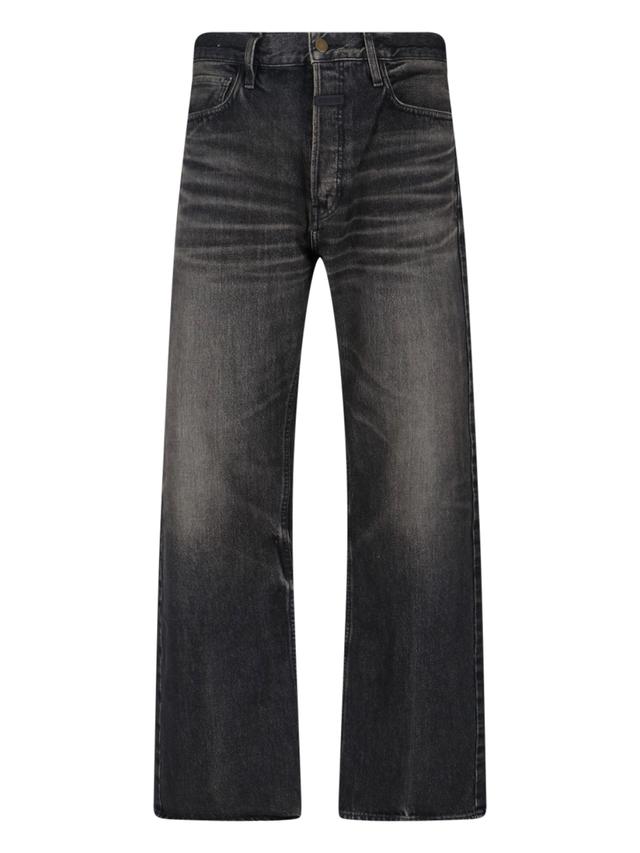 Fear Of God Jeans Black Cotton - Men