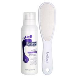 Footlogix Callus Softener Spray & At-Home Foot File 2 piece