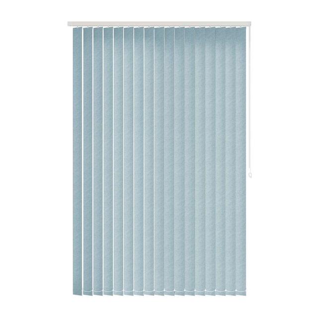 Fabric Box Linden Mineral vertical blind