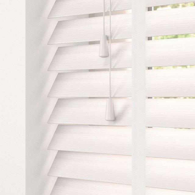 Fast Despatch- Alina Fine Grain Faux Wood Blind 50mm Slat with Tapes