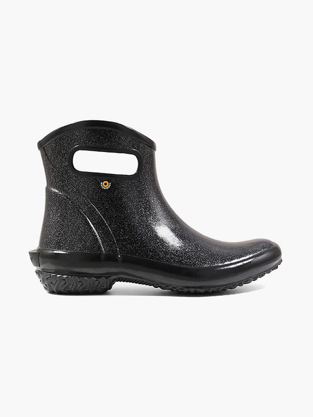Bogs Boots Rainboot Ankle Glitter Women's Slip On Rain Boots Black Size 11