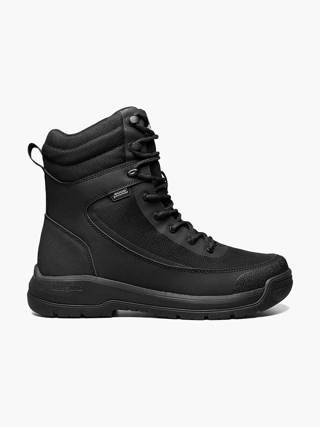 Bogs Boots Shale 8" GlacialGrip WP Men's Work Boots Black Size 13