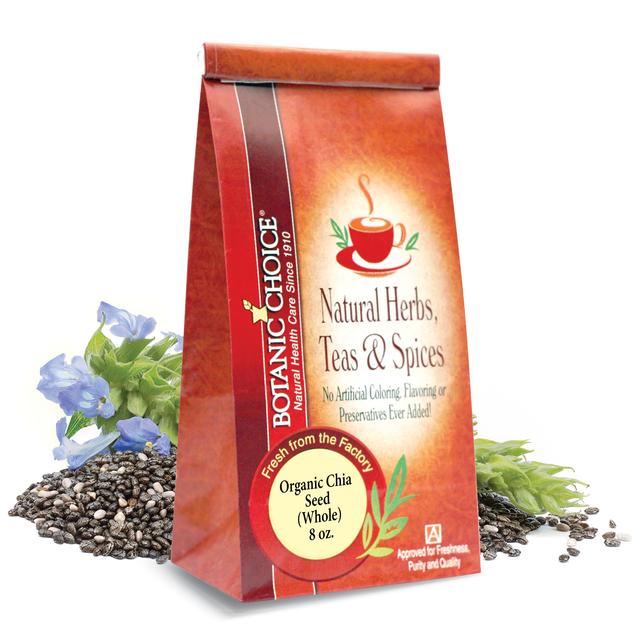 Organic Chia Seed Whole - 8 Oz