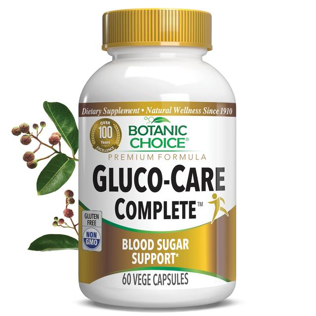 Gluco-Care Complete - Blood Sugar Support Supplement - 60 Capsules