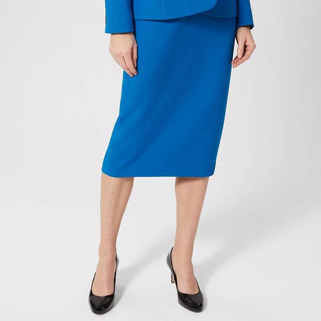 Hobbs London Blue Suki Midi Skirt - Size 10