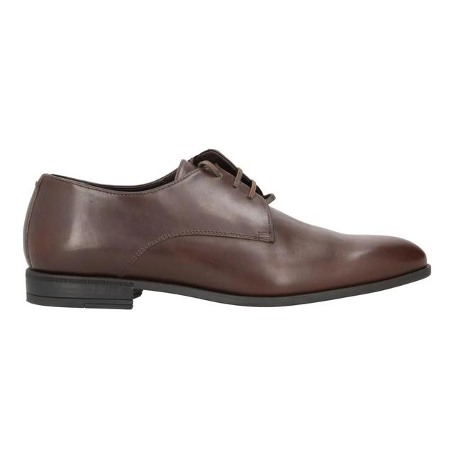 Harrys of London Harrys Of London Christopher R Dark Brown Polished Leather Derby Shoes - Size 14