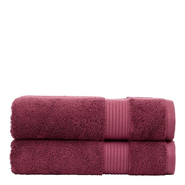 Christy Ambience Bath Sheet Berry Bilberry