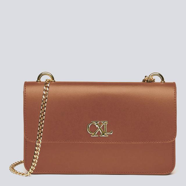 Christian Lacroix Leather crossbody bag Trudaine Cognac