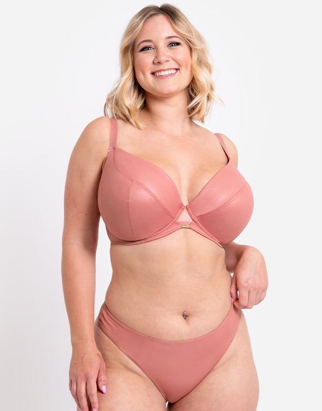 Curvy Kate Curvy Kate Lush Full Plunge Bra Rose Shimmer - Size 42FF