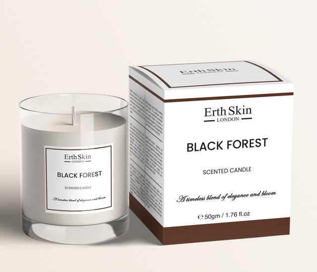 Erth Skin London ErthSkin Black Forest Scented Candle 50g - Size 50