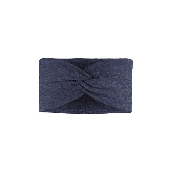 BUFF Merino Fleece Headband Solid Navy Dark Blue Unisex