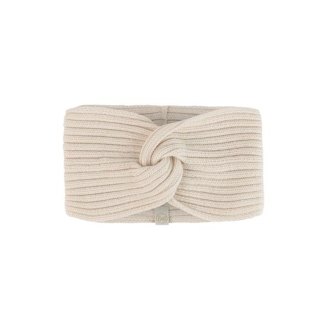 BUFF Merino Wool Headband Norval Ice White Women