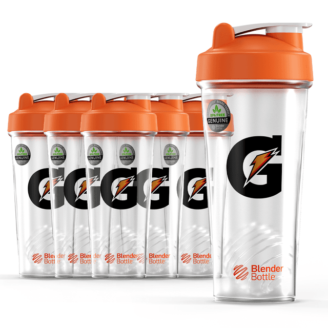 60+ Shaker Bottles, 28oz, Transparent