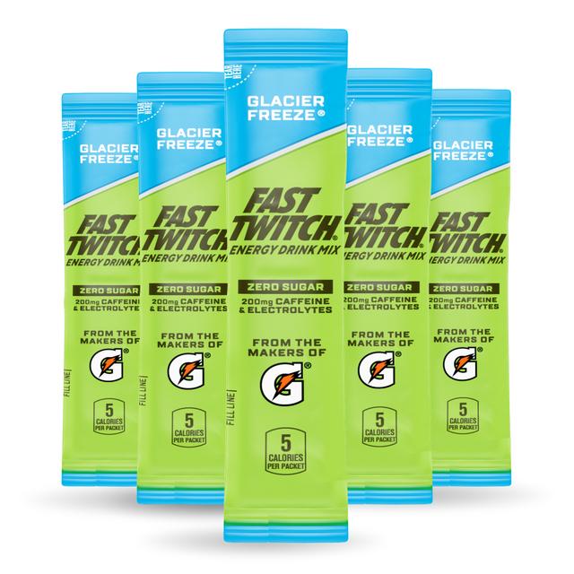 600+ Fast Twitch Powder Sticks, Glacier Freeze