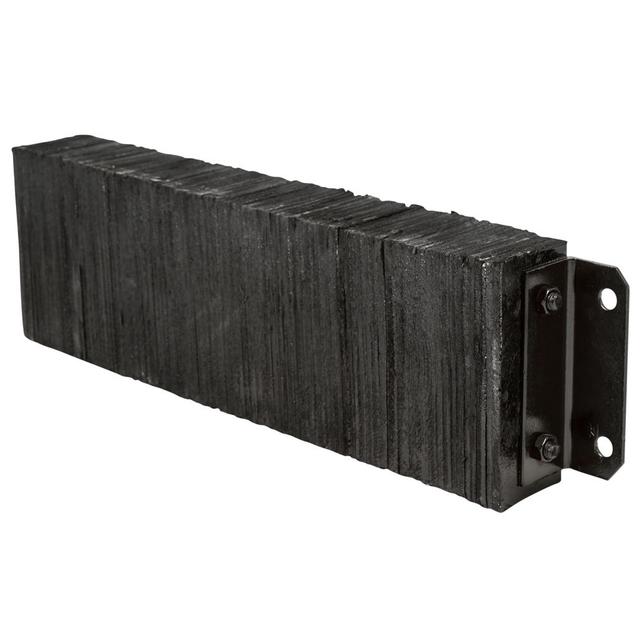 Industrial Dock Bumper 36" x 10" x 4.5" Horizontal Laminated Rubber by Guardian DB-L3610