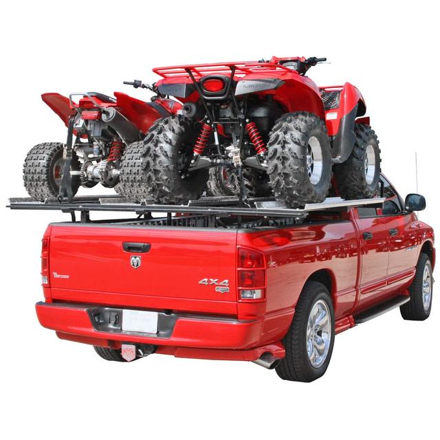 12' ATV Carrier & Rack System - 2,000 lb. Capacity Four Wheeler Hauler by Black Widow HAUL-ALL-R