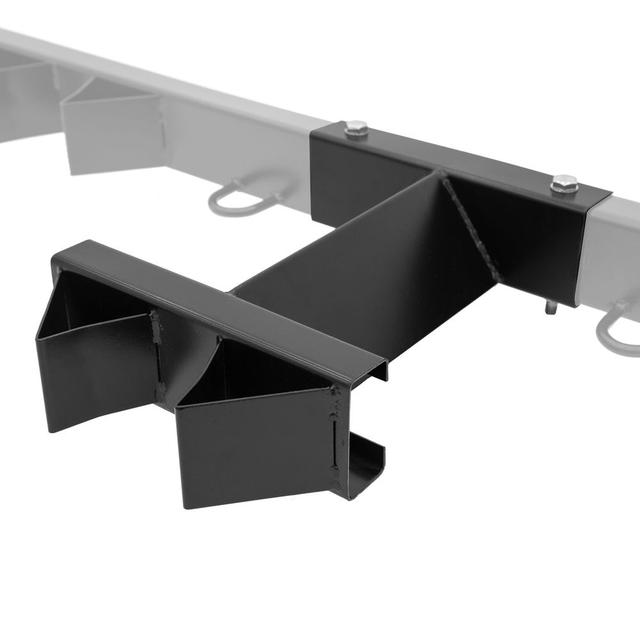 Motorcycle Tie-Down Rack - Center Extension - by Black Widow - MC-BEDRACK-EXT-V2