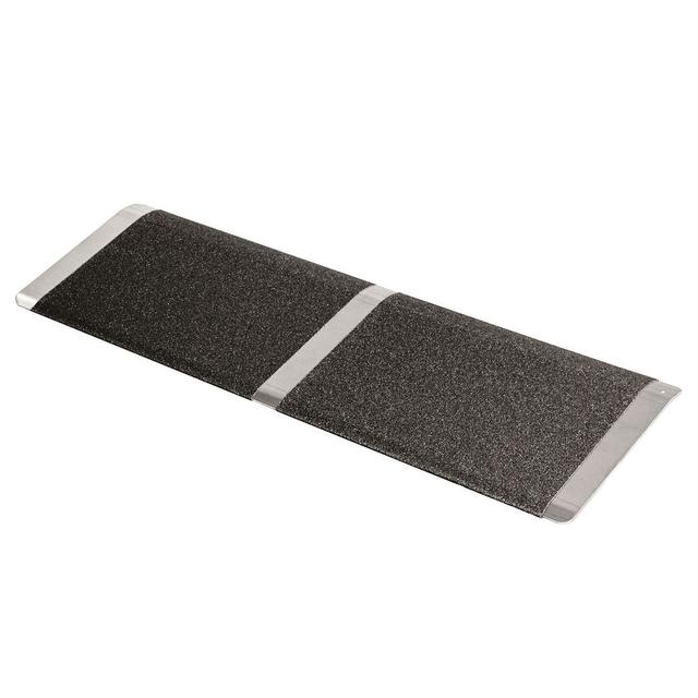 10" x 32" Non-Skid Entry Ramp 1-5/8" Rise, 600 lb. Capacity - Aluminum Wheelchair Threshold Ramp by Silver Spring SSTP1032